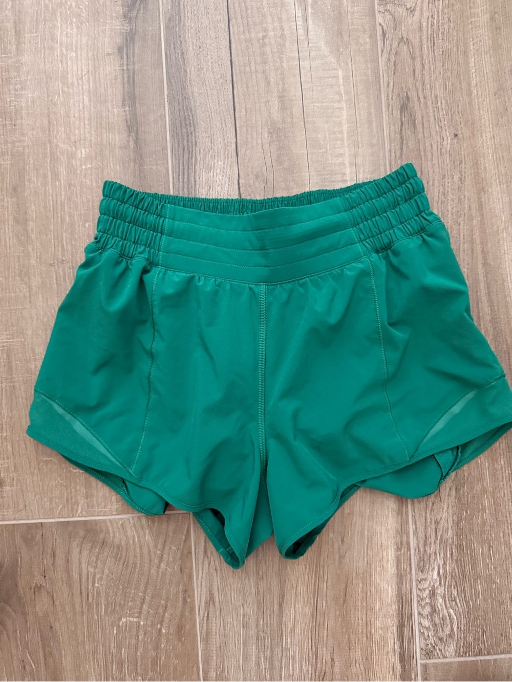lululemon athletica Women's Teal Green Athletic Shorts